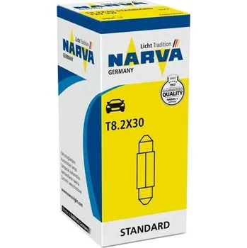 Autožárovka Narva 170943000 Žárovka 12V T8,2x30 SV7.5
