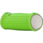 PIXIE CREW Kulatý penál zeleno-šedý