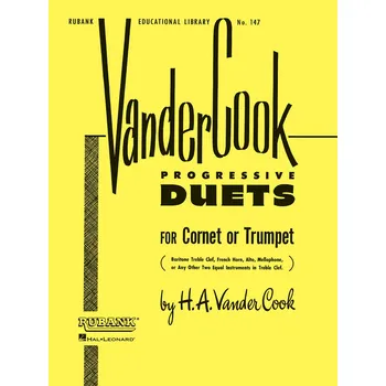 Vandercook Progressive Duets for Cornet/Trumpet - noty pro dv trumpety 1012068