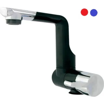 Vodovodní baterie COMET Páková vodovodní baterie Arona Barva: Černá / chrom