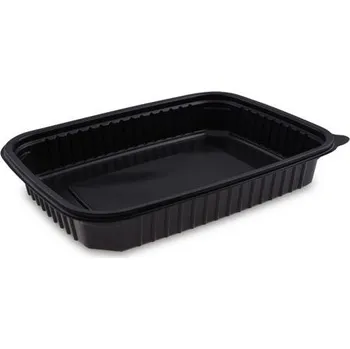 Jednorázové nádobí Menubox 1 dílný 1200ml - černý