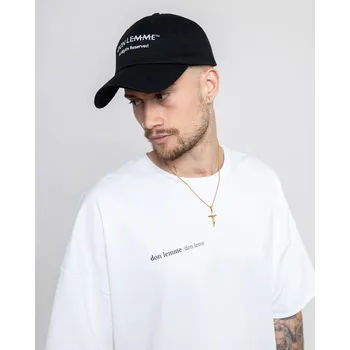 Kšiltovka Don Lemme Kšiltovka All rights - černá