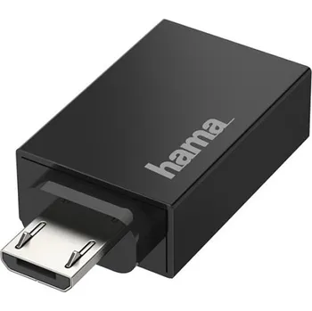 Redukce Hama Redukce Hama micro USB na USB-A (OTG), kompaktní, 200307