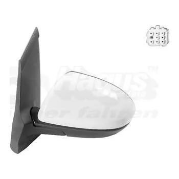 Auto zrcátko Vnější zpětné zrcátko VAN WEZEL 2741807