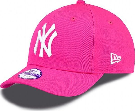 Kšiltovka New Era 940K MLB League Basic New York Yankees Pink Wh