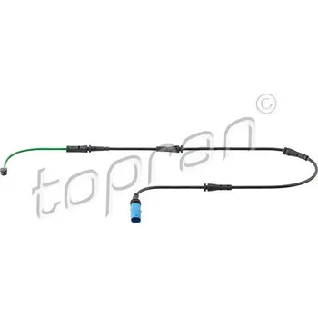 Brzdová destička Výstražný kontakt, opotřebení obložení TOPRAN 503 068