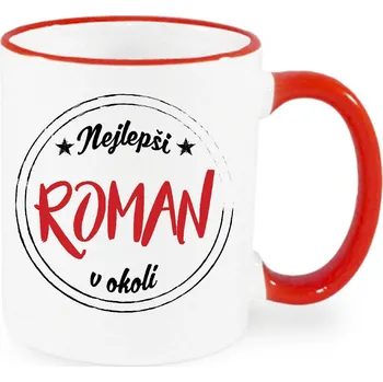 Hrnek - Nejlepší Roman v okolí Barva: Červená