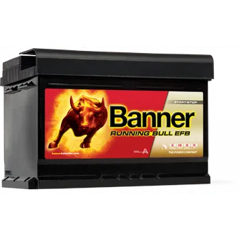 Autobaterie Banner Runnig Bull 12V 65Ah 650A EFB 565 12