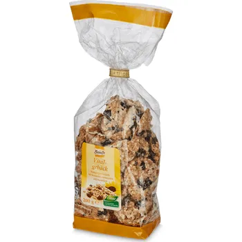 Biscotto Vital sušenky se slunečnicovými semínky a rozinkami 200g