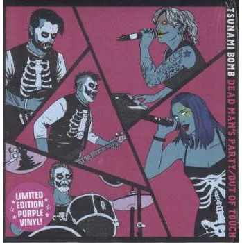 Zahraniční hudba SP Tsunami Bomb: Dead Man’s Party / Out Of Touch LTD | CLR 2021 Purple Vinyl Limited Edition