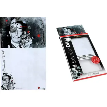 Zápisník Carmani® Carmani - Magnetický poznámkový blok velký, L. Jover - Salvador Dali - 18*22 cm