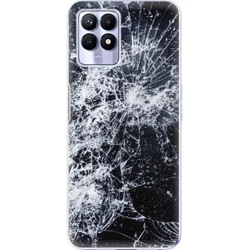 Pouzdro na mobilní telefon Odolné silikonové pouzdro iSaprio - Cracked - Realme 8i
