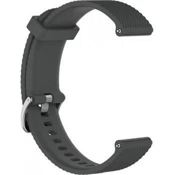 Řemínek na hodinky BSTRAP | BStrap Silicone Bredon reminek na Samsung Galaxy Watch 3 45mm, dark gray (SHU001C0601)