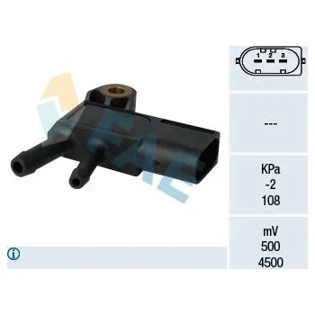 Čidlo automobilu Senzor, tlak výfukového plynu FAE 16100