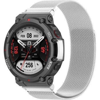 Ostatní příslušenství k chytrým hodinkám eses Milánský tah pro Amazfit T-Rex 2 - Stříbrný