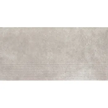 Magnetik grys stopnica prasowana mat - schodovka 29,8x59,8 šedá matná 3576485