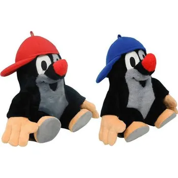 plyšák Moravská Ústředna Krtek střední s kšiltovkou