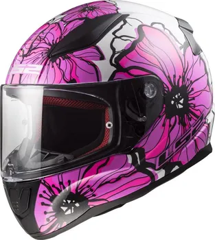 Helma na motorku LS2 FF353 Rapid Poppies Pink S