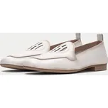 Dámská kožená mokasína HV221737-0201 Hispanitas smetanová Barva: smetana, Velikost: 40