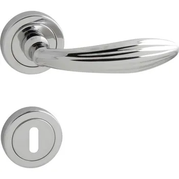 Dveřní kování MP KOVÁNÍ TI - SOFIA - R 1917 Provedení: PZ (vložkový zámek), Povrch: OC - chrom lesklý