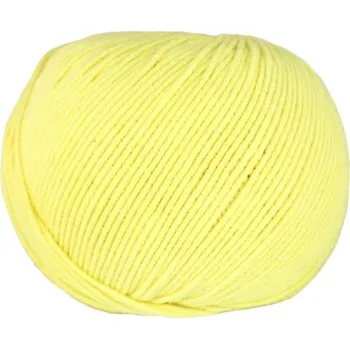 Příze Příze Jeans, žlutá, 8183