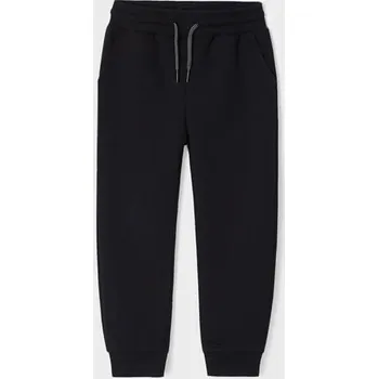 Chlapecké kalhoty Mayoral fleecové teplákové kalhoty 725 - 52 černé Rozměr: 128