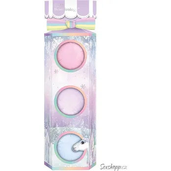 Koupelová pěna Sada šumivých koulí do koupele Baylis & Harding – jednorožec