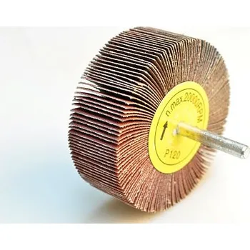 Brusný kotouč ABRASIV Brusný lamelový kotouč stopkový 80x20-6 A120