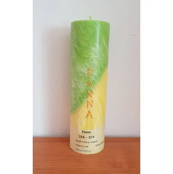 Svíčka Panna 23.8. - 22.9., Vůně Vánoční strom