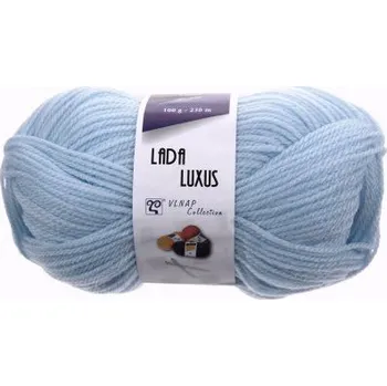 Příze Příze Lada Luxus, modrá, 56220