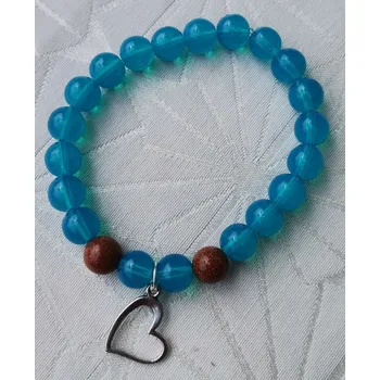 Náramek Náramek s přívěskem srdíčka 25 (Náramek s přívěskem srdce)