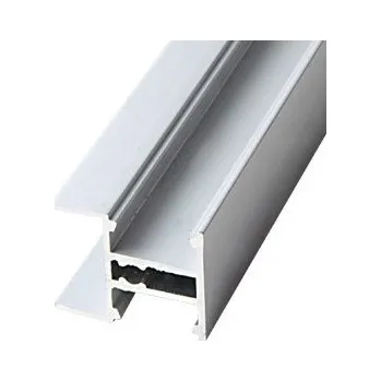 Stavební profil Animadomus Hliníková lišta LL-17 pro LED osvětlení v srkine Hliník stříbrný 1,5 m