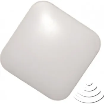 Arguslight 4060/20/MW Stropní LED svítidlo FAKIR SQUARE 20W mikrovlnný senzor : Barva LED - 3000K