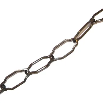 Řetěz 21. Řetěz ozdobný lustrový, dekorativní, okrasný 2,3 x 25 mm