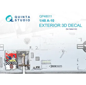 Plastikový model Quinta studio 1/48 A-10 Exterior (ITAL)