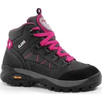 Dětská treková obuv Dětská outdoorová obuv Olang VACANZA KID 867 antracite/fuxia - Šedá, 30