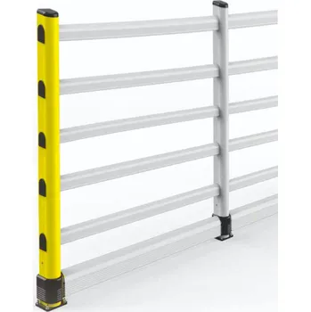 Dílenský regál Levý koncový sloupek, výška 250 cm – PED 150 REF LINK