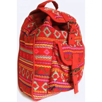 turistický batoh AWM, Ltd, S3 8AL Nepálský batoh - středně velký - Sytě růžový