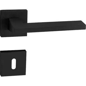 Dveřní kování MP KOVÁNÍ FO - PAOLA 2 - HR Provedení: KL/KL. na rozetách (bez spodní rozety), Povrch: Černá