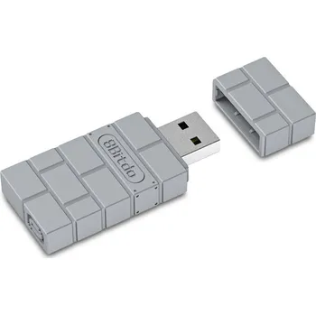 Herní konzole 8Bitdo USB Wireless Bluetooth Adapter šedý