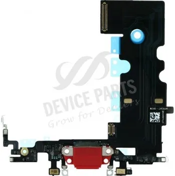 Napájecí a datový konektor s flex kabelem pro Apple iPhone SE 2020 - červená