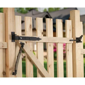 brána Pružina zavírání branky 280 x 22 x 3,0 černá (8838212)