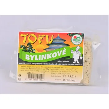 Čokoláda Tofu bylinkové cca 0,190kg váha