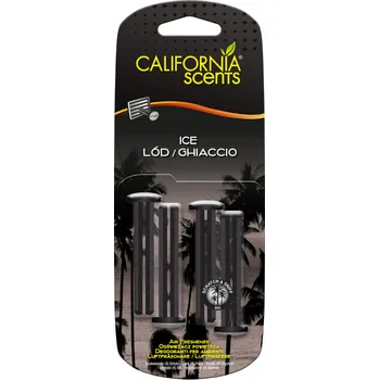 Vůně do auta California Scents Vent Stick Ice 4 ks - vonné kolíčky