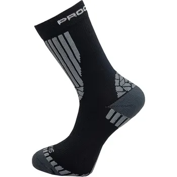 Oblečení a móda Funkční ponožky PROGRESS Inline Sox černá/šedá Velikost: 35-38