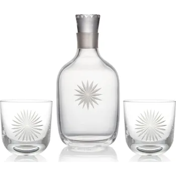 Sklenice Karafa Amadeus Clear + 2 sklenice Stella