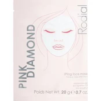 Pleťová maska Rodial Pink Diamond Lifting Face Mask liftingová plátýnková maska na obličej 4x1 ks