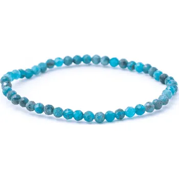 Náramek Milujeme Kameny Apatit - náramek fazetovaný kulička NFK6 Ø 4 mm 233041