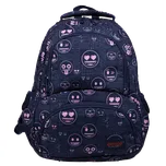 St.RIGHT Školní batoh čtyřkomorový Emoji