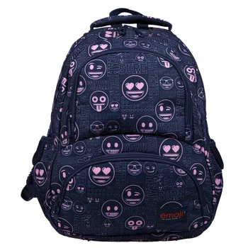 Školní batoh St.RIGHT Školní batoh čtyřkomorový Emoji